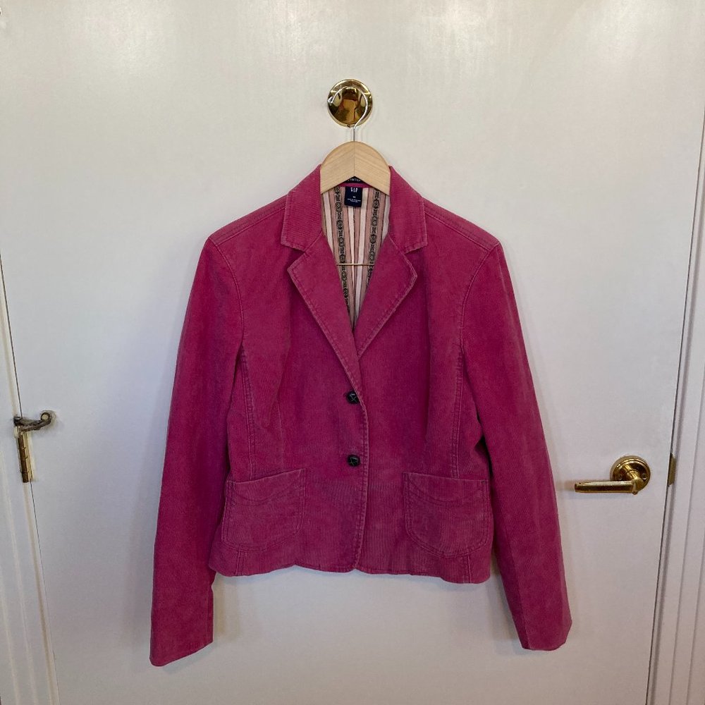 Pink Gap Corduroy Jacket